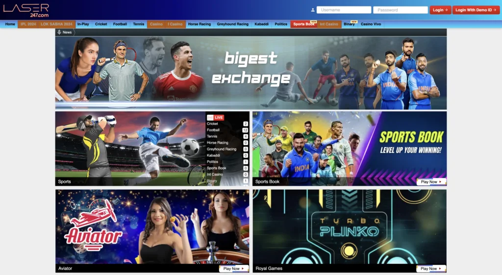 Bet on Cricket via laser247, laser247 cricket id, laser247 cricket login, laser247 cricket register