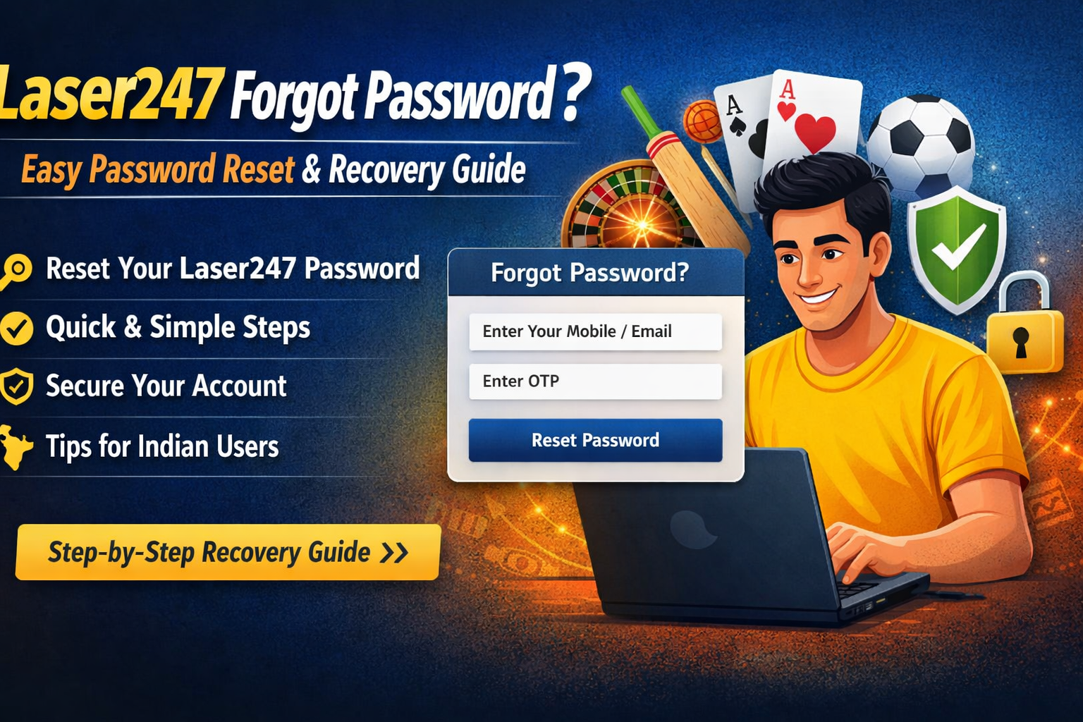 Laser247 Forgot Password Guide – Easy Password Reset & Recovery Steps